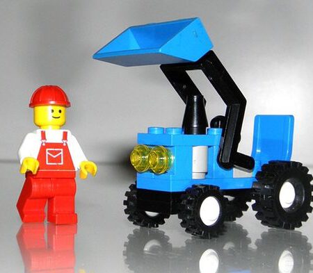 Lego 6504 LEGOLAND Tractor