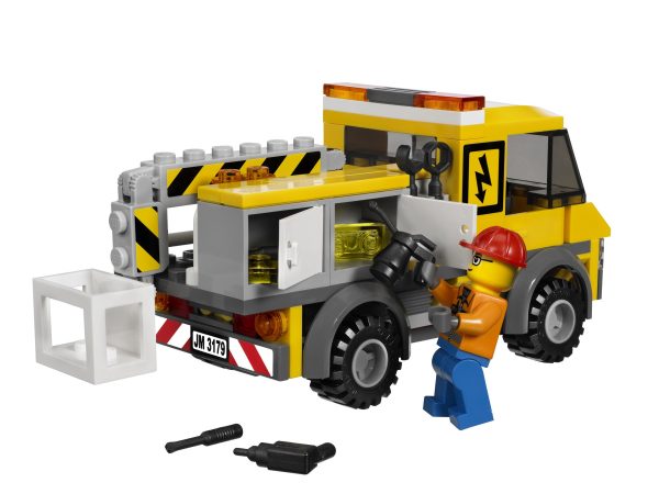 Te koop: LEGO 3179 Reparatiewagen – zonder doos, met handleiding - Afbeelding 3