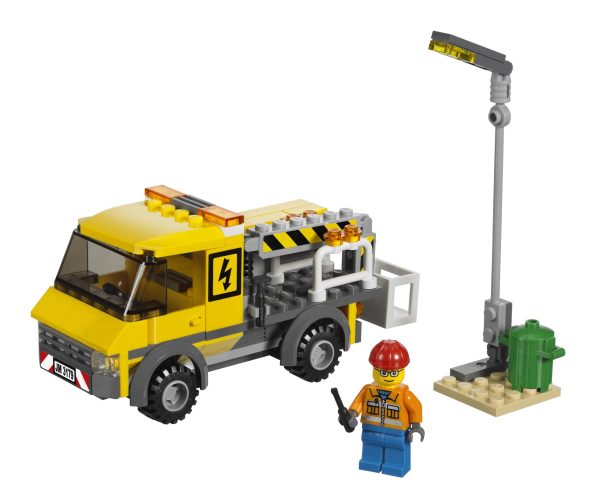 Te koop: LEGO 3179 Reparatiewagen – zonder doos, met handleiding